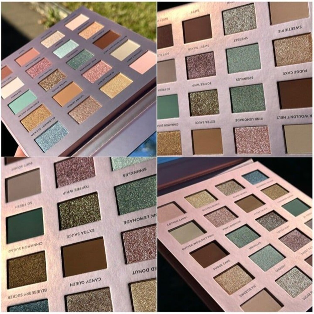 NIB ICONIC LONDON Treat Yourself Eyeshadow Palette Colorful Neutrals Pastels - Picture 10 of 12